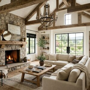 Read more about the article 10 Stunning Farmhouse Living Room Ideas for a Cozy & Stylish Home