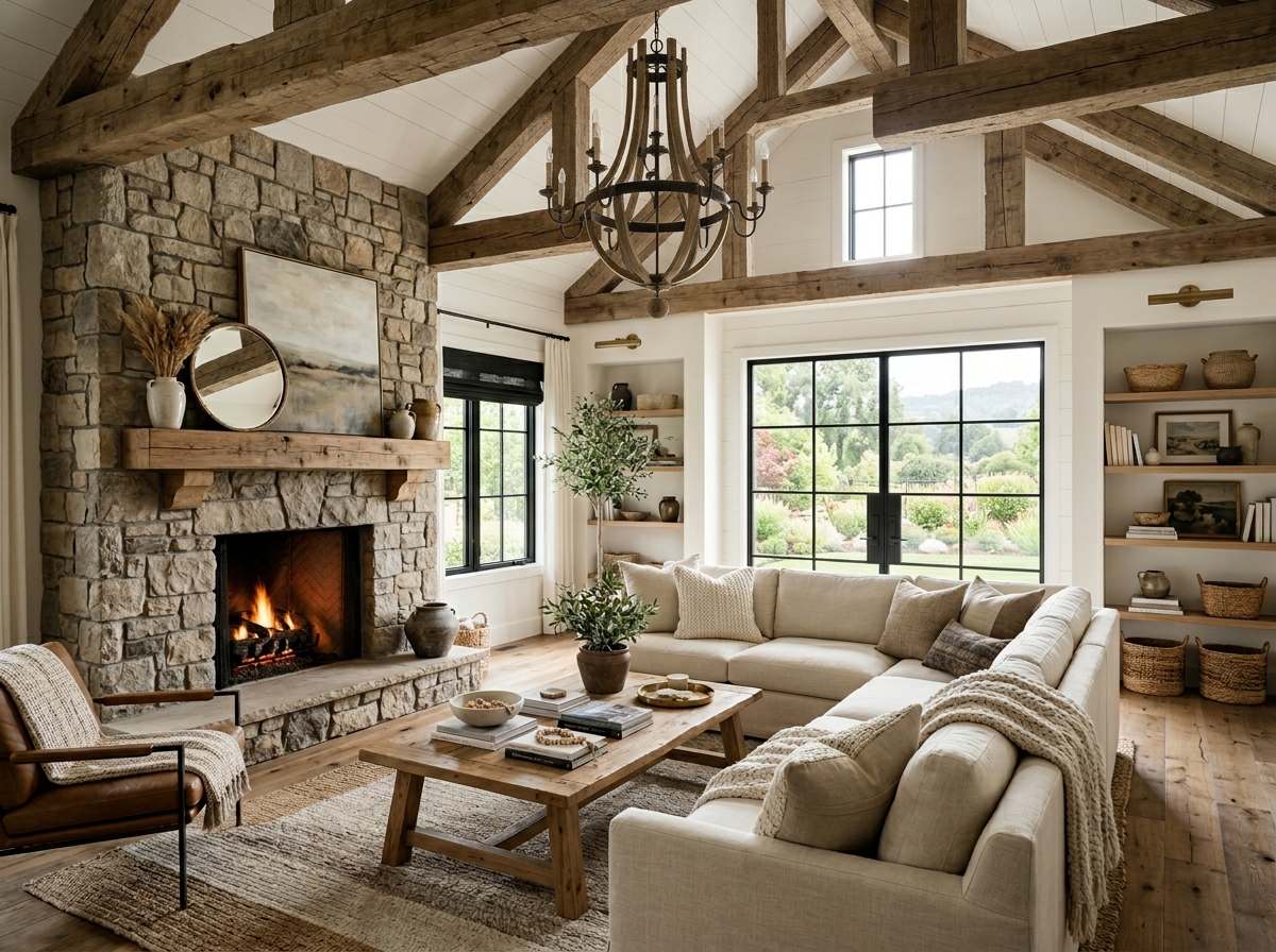 Read more about the article 10 Stunning Farmhouse Living Room Ideas for a Cozy & Stylish Home