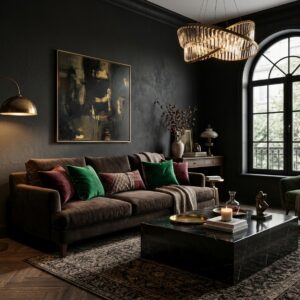 Read more about the article 10 Moody & Dramatic Living Room Ideas for 2026 | Decor Guide