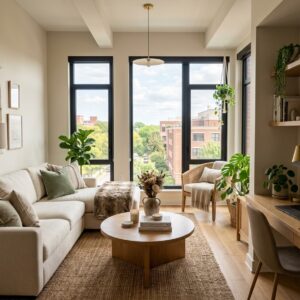 Read more about the article 10 College Living Room Ideas to Create a Stylish Student Apartment