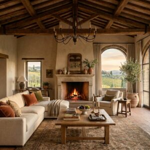 Read more about the article 6 Stunning Tuscan Living Room Ideas to Bring Timeless Italian Elegance Into Your Home