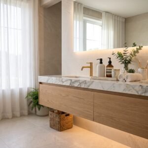 Read more about the article Bathroom Counter Decor Ideas: 10 Luxury Vanity Styling Tips