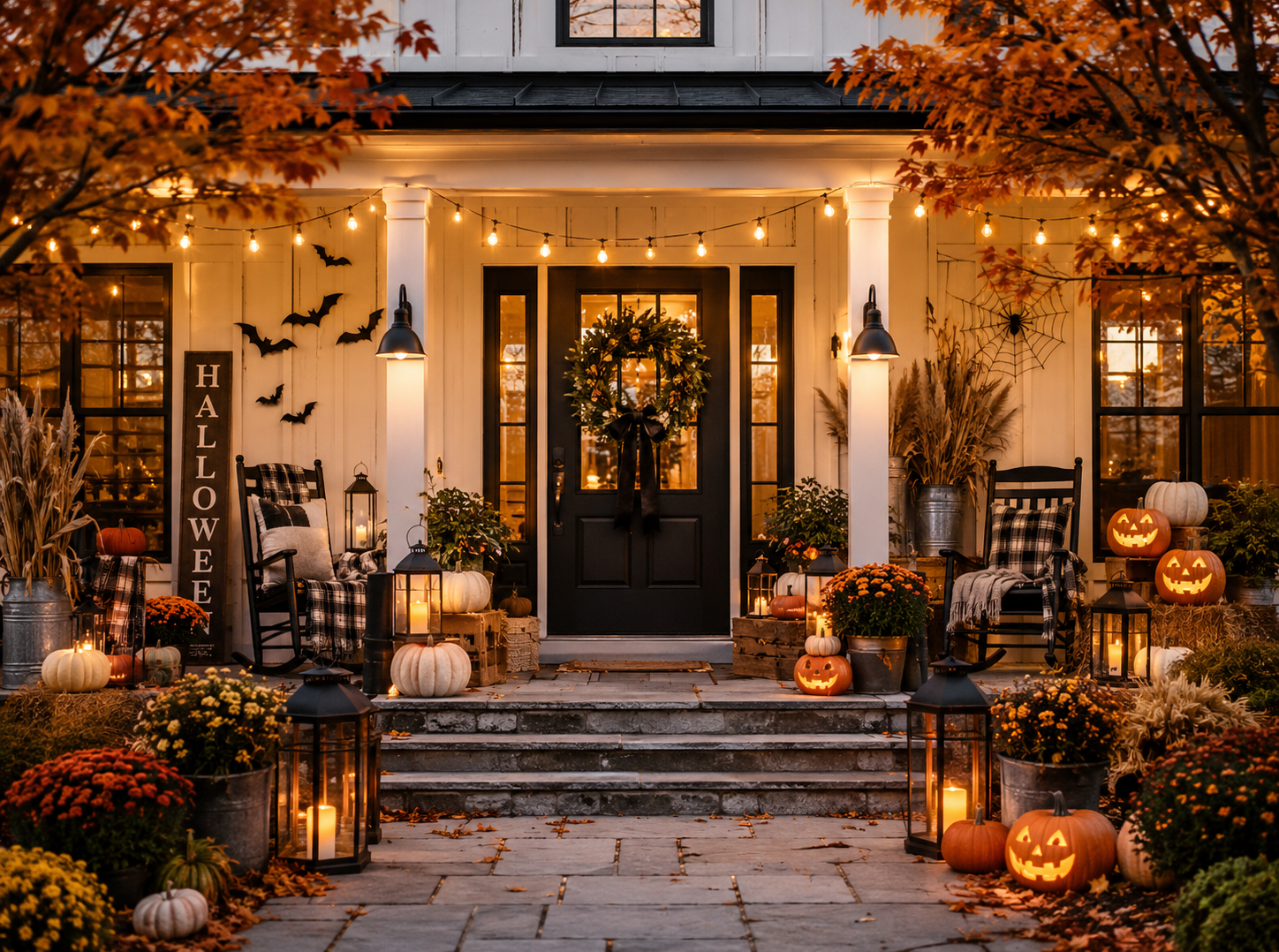 Read more about the article DIY Halloween Decorations Outdoor: 10 Easy & Stylish Ideas